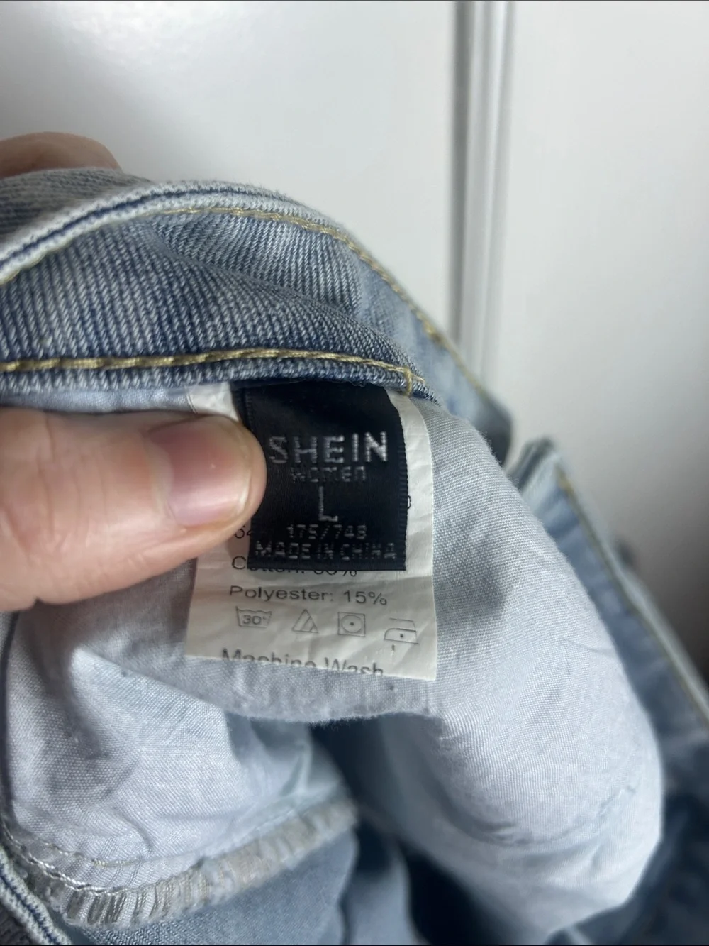 Celestial Sun/Moon Denim Shorts
